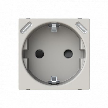 Niessen 2CLA228830N6201 Base enchufe Schuko + USB-C+C 2M DN